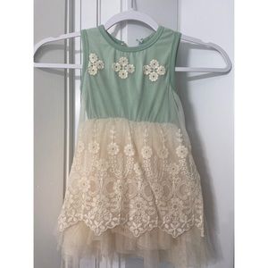 Adorable toddler lace dress